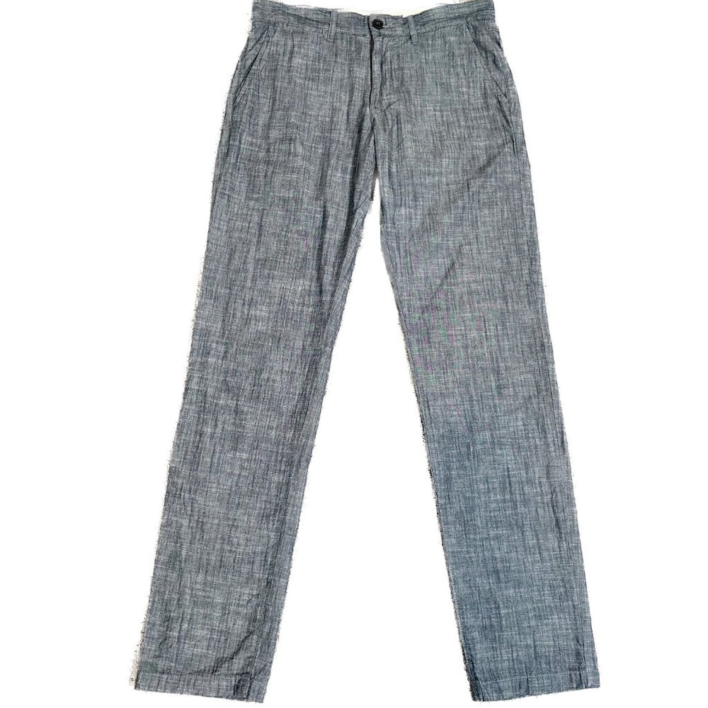 Men's H&M L.O.G.G Chino Pants | Slim Fit | Gray | Size - 30